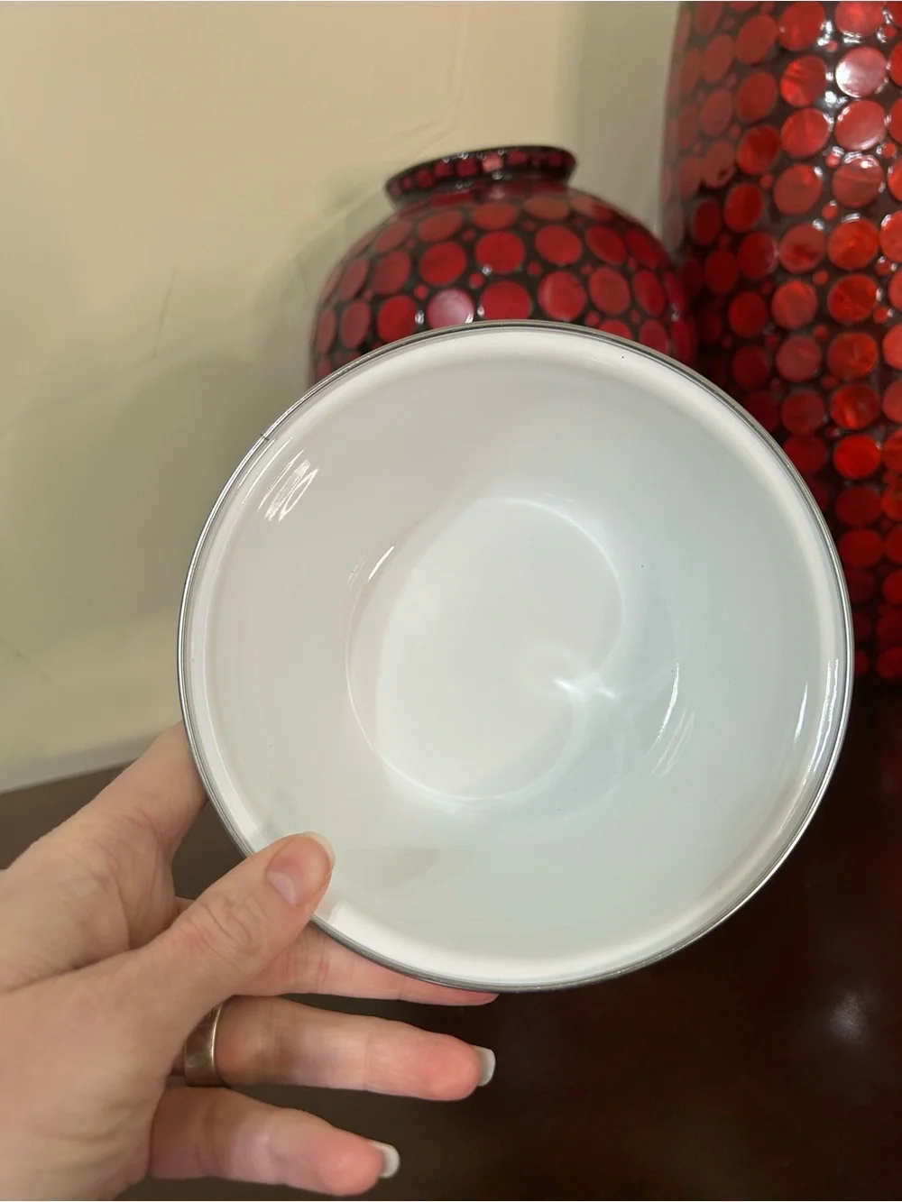 golden Rabbit Sea Glass Swirl 2 piece Prep Bowl Set with Lids